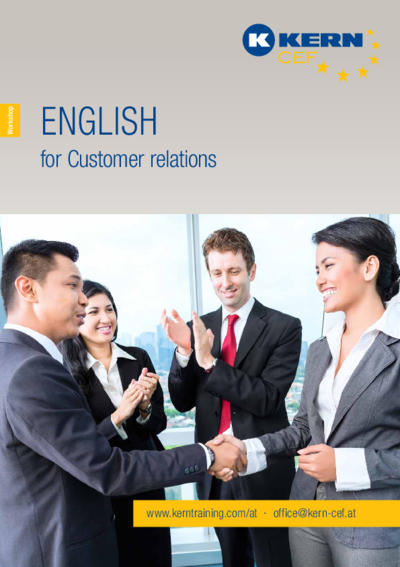 English for Customer Relations Factsheet Download