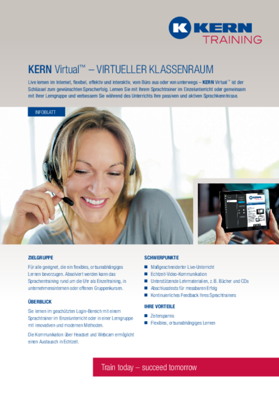 PDF Download Infoblatt KERN Virtual