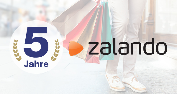 5 Jahre Zusammenarbeit mit Zalando