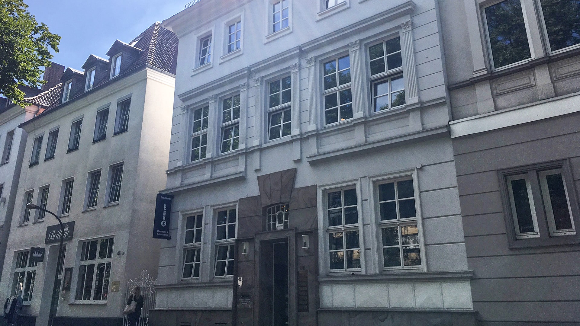 Exterior view of the KERN language school Bielefeld