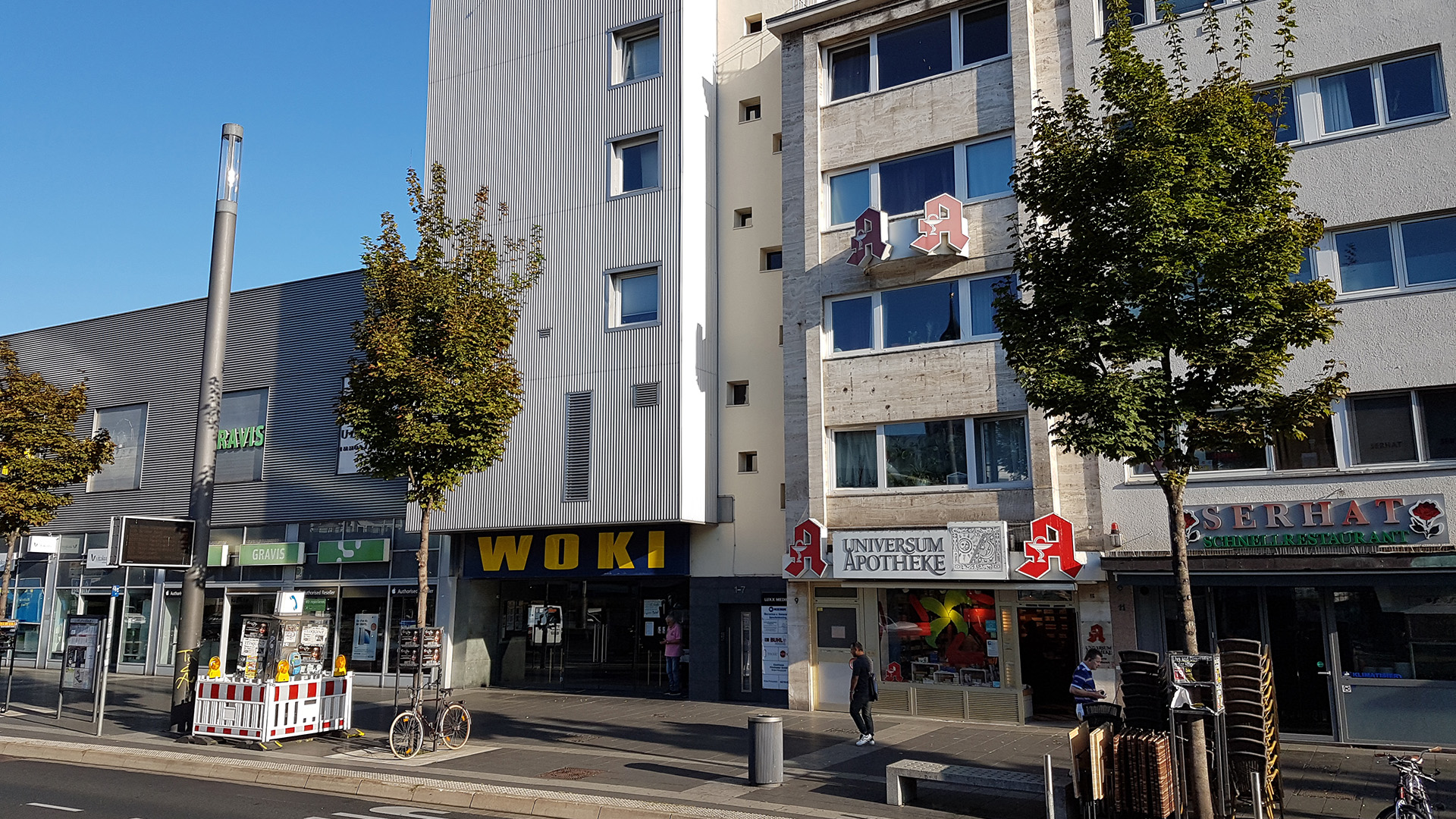 Vue extérieure de l'école de langues KERN Bonn