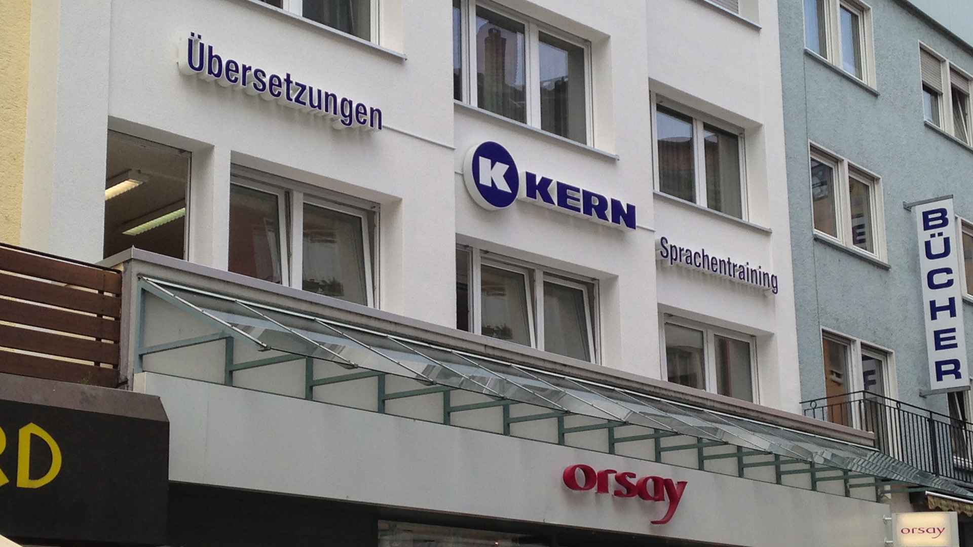 Vue extérieure de l'école de langues KERN Friedrichshafen