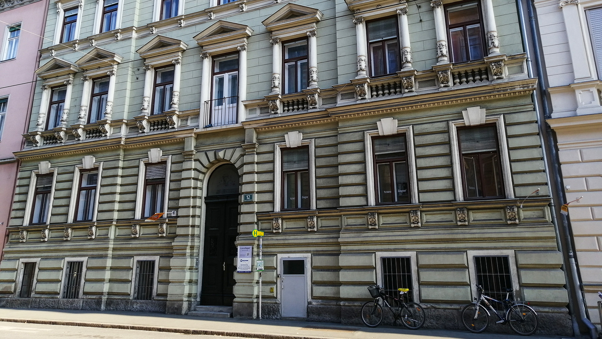 Vue extérieure de l'école de langues KERN Graz