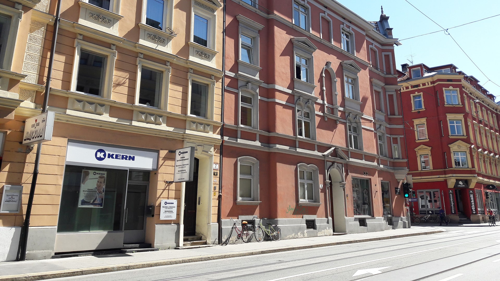 Vue extérieure de l'école de langues KERN Innsbruck