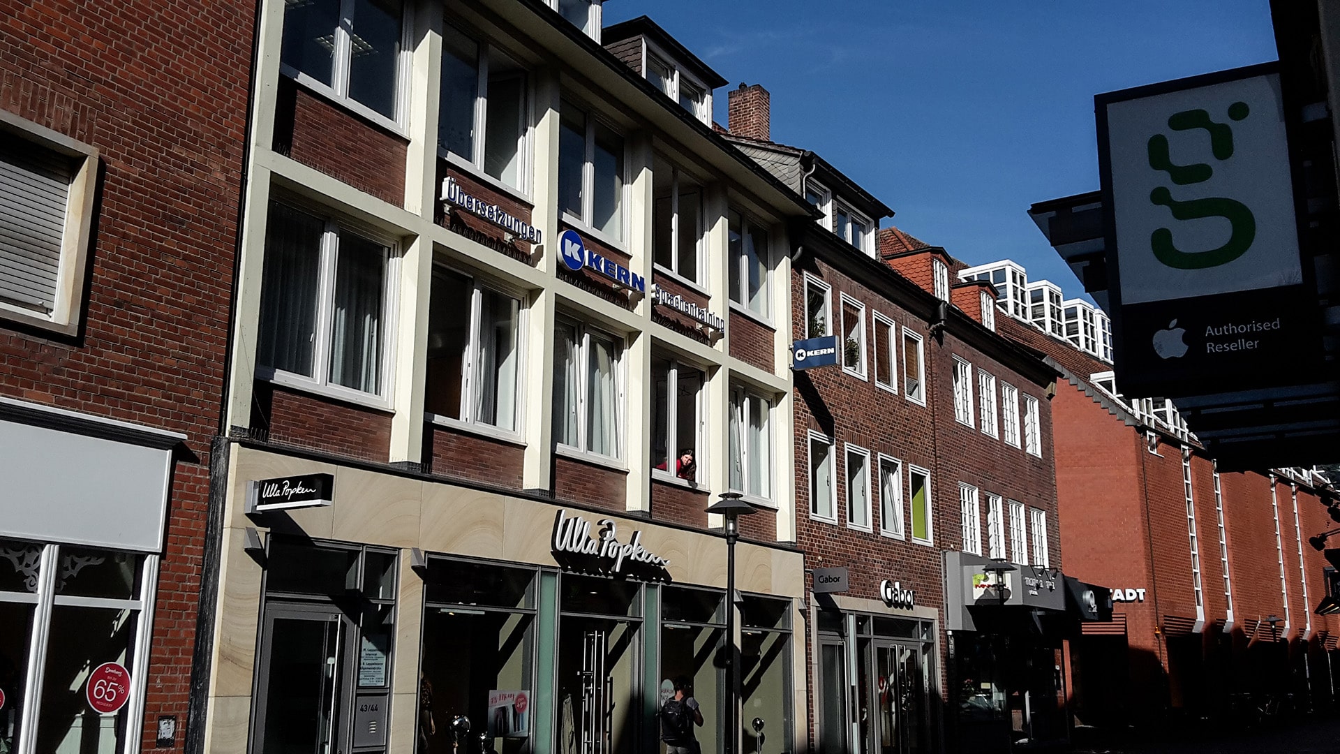 Exterior view of the KERN language school Muenster