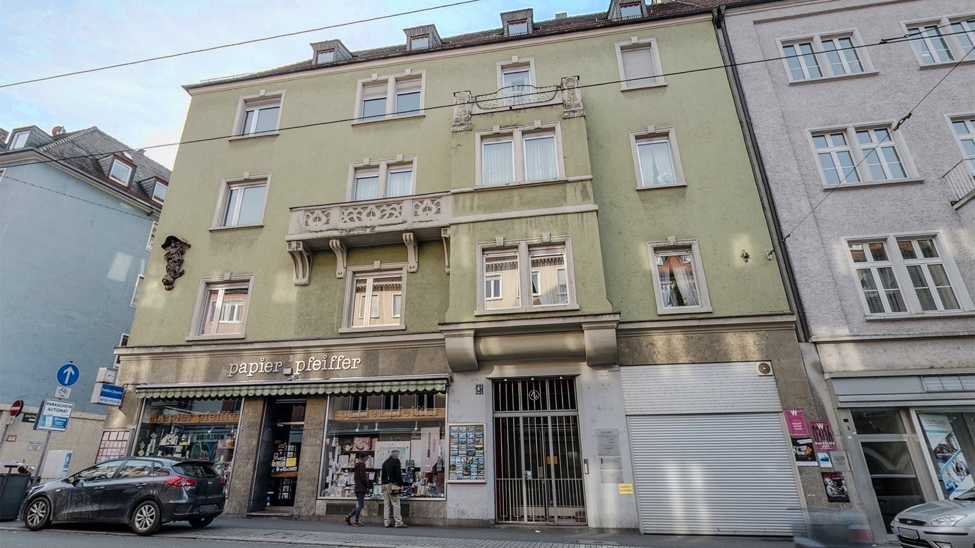 Exterior view of the KERN language school Wuerzburg