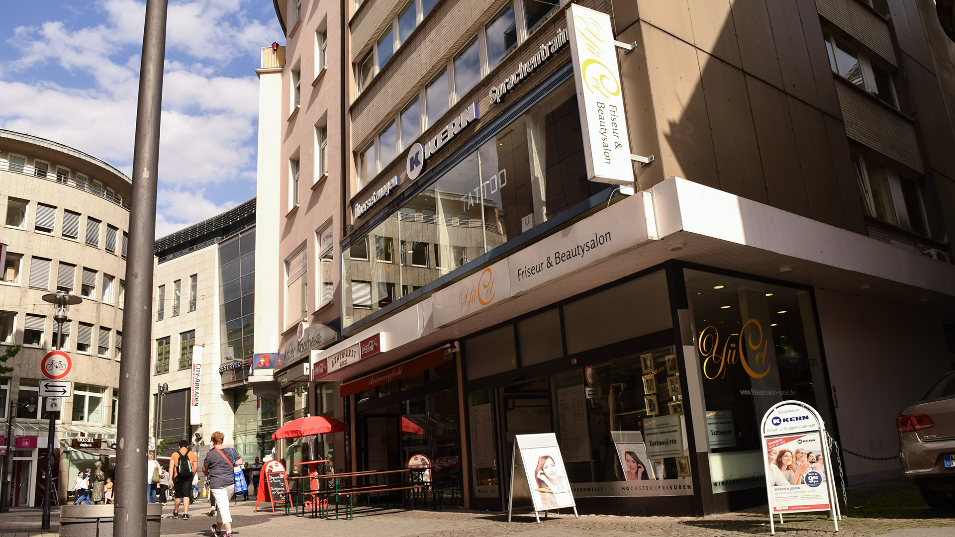 Vue extérieure de l'école de langues KERN Wuppertal