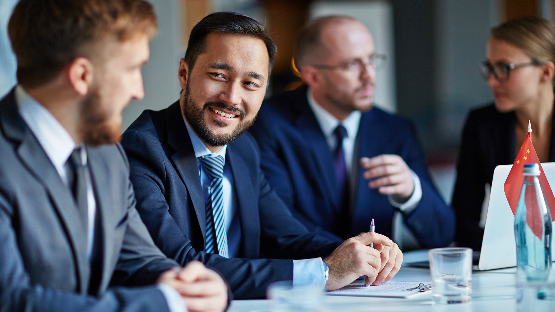 Sprachentraining für Banker